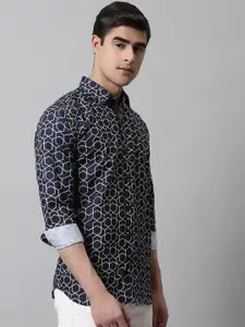 JAINISH Men Classic Printed Cotton Casual Shirt