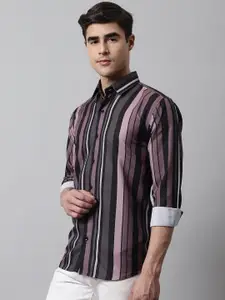 JAINISH Men Cotton Classic Striped Casual Shirt