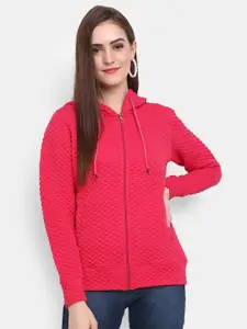 V-Mart Hooded Front-Open Sweatshirt