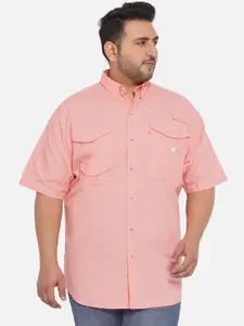 Santonio Men Plus Size Cotton Comfort Casual Shirt