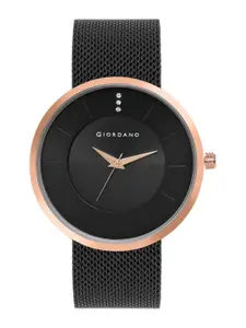 GIORDANO Men Dial & Stainless Steel Bracelet Style Straps Analogue Watch GD-1166-22