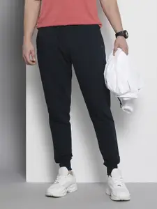Tommy Hilfiger Men Solid Mid-Rise Joggers