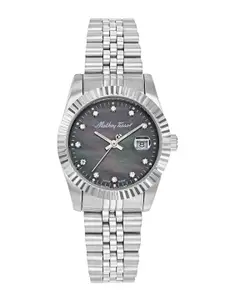 Mathey-Tissot Women Stainless Steel Bracelet Style Straps Analogue Watch D910AN