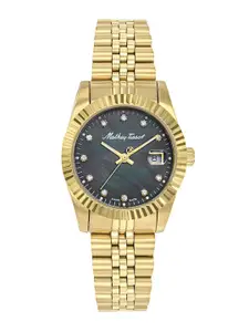 Mathey-Tissot Women Stainless Steel Bracelet Style Straps Analogue Watch D910PN