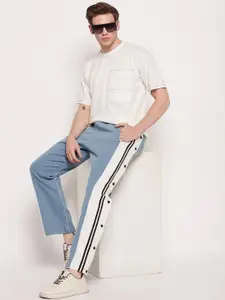 FUGAZEE Men Relaxed-Fit Flared Track Pants
