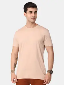 Snitch Men Polo Collar Cotton Slim Fit T-shirt