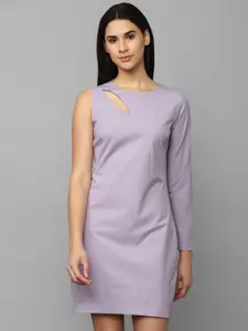 Allen Solly Woman Round Neck Cut out Sheath Dress