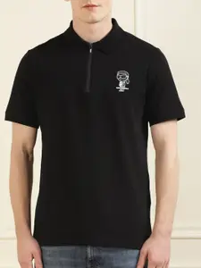 Karl Lagerfeld Men Polo Collar T-shirt