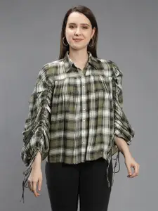 Amagyaa Women Checked Casual Shirt