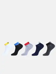 ADIDAS Men Pack Of 5 Ankle-Length Socks