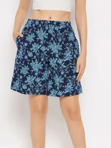 Clovia Clovia Women Printed Pure Cotton Lounge Shorts