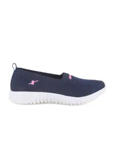 Sparx Women Navy Blue Running Non-Marking Shoes