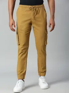 Dennis Lingo Men Cotton Tapered Fit Cargo Joggers