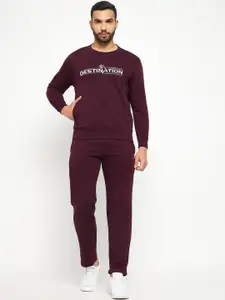 Duke Men Printed Fleece Tracksuits