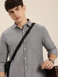 encore by INVICTUS Spread Collar Casual Shirt