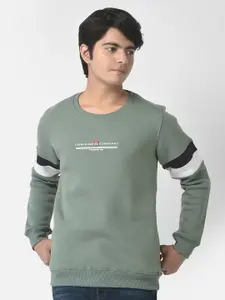 Crimsoune Club Boys Typography Printed Sweatshirt