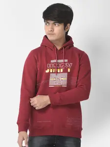 Crimsoune Club Boys Printed Hooded Sweatshirt