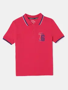 Jockey Boys Polo Collar Cotton T-shirt