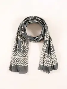 HANDICRAFT PALACE Women Cotton Ethnic Motifs Printed Scarf