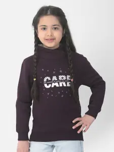 Crimsoune Club Girls Printed Sweatshirt