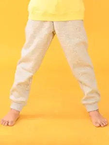 Anthrilo Boys Relaxed High-Rise Easy Wash Fleece Joggers