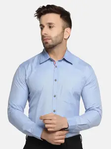 TAHVO Men Cotton Comfort Slim Fit Formal Shirt