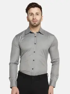 TAHVO Men Cotton Comfort Slim Fit Formal Shirt