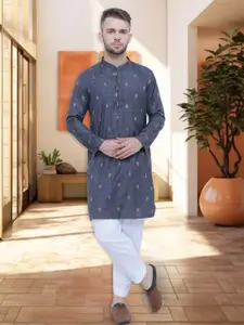Kuons Avenue Ethnic Motifs Printed Kurta