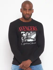 Marvel by Wear Your Mind Men Printed Sweatshirt