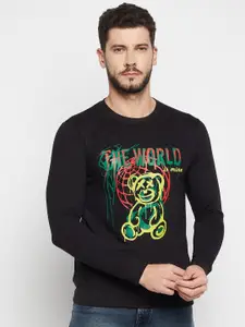 Wear Your Mind Men Printed Sweatshirt
