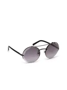SWAROVSKI Women Round Sunglasses with UV Protected Lens SK0133 60 08B