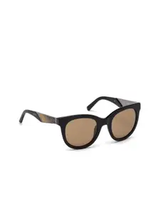 SWAROVSKI Women Square Sunglasses with UV Protected Lens - SK0126 50 01E