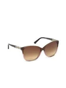 SWAROVSKI Women Cateye Sunglasses with UV Protected Lens SK0085 60 47Z