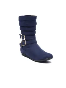 Bruno Manetti Women Casual Platform-Heeled Winter Boots