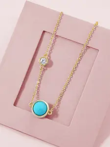 MINUTIAE  Brass Gold-Plated Necklace