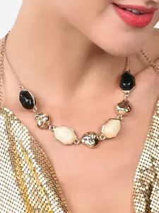 Zaveri Pearls Gold-Plated Necklace