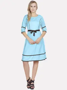 PATRORNA A-Line Cotton Dress