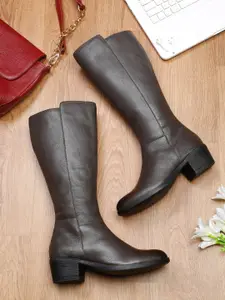 Teakwood Leathers Women Leather Winter Boots