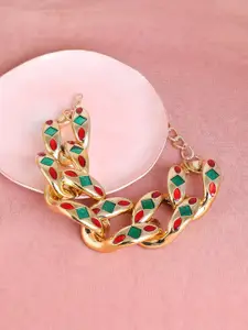 SOHI  Gold-Plated Necklace