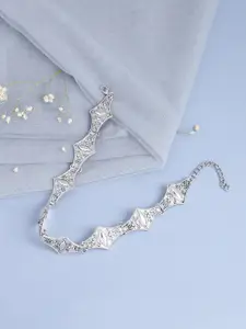 SOHI  Silver-Plated Necklace