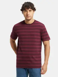 Jockey Men Cotton Striped T-shirt
