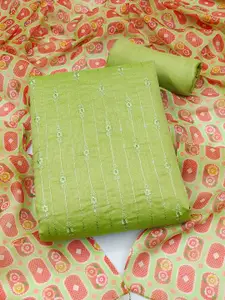 KALINI Embroidered Unstitched Dress Material