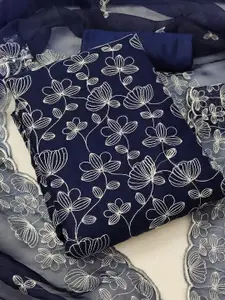 KALINI  Embroidered Organza Unstitched Dress Material