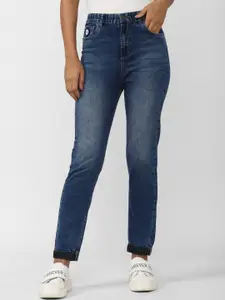 FOREVER 21 Women High-Rise Jogger Fit Ankle Length Jeans
