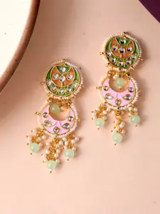 DASTOOR Gold Plated Classic Drop Earrings