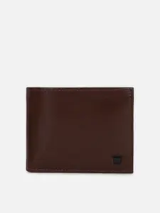 Louis Philippe Men Leather Two Fold Wallet