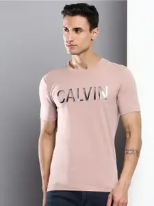Calvin Klein Jeans Men Brand Logo Printed T-shirt