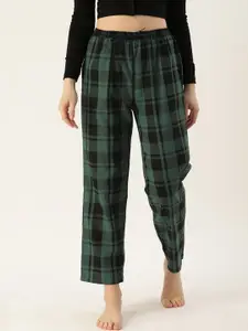 Kryptic Women Relaxed Fit Checked Lounge Pants