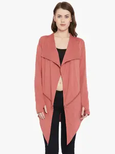 Hypernation Women Pure Cotton Longline Shrug