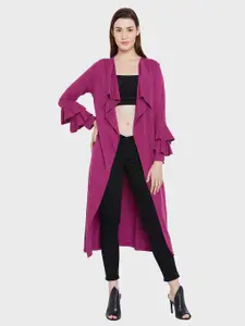 Hypernation Women Pure Cotton Longline Shrug